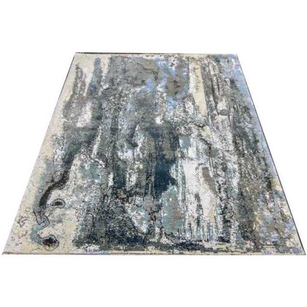 winter hand knotted rug