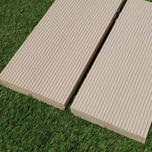 coral white solid decking wpc