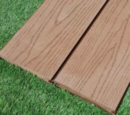 Mid Brown Solid WPC Decking from EPW Portugal|