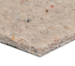 felt underlay for use with carpets