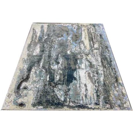 winter hand knotted rug